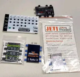 204078 Hobbyking Jeti Turnigy Ect.. Programmming Cards Lot