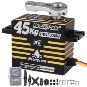 11138-11146 Hobbypark Waterproof Rc Servo High Torque Brushless Motor Metal Gear Digital