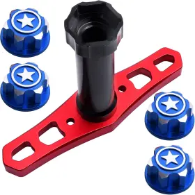 Hobbypark 313106538583 17mm Hex Wheel Nuts Adapter With Wrench Tool For Rc Tires
