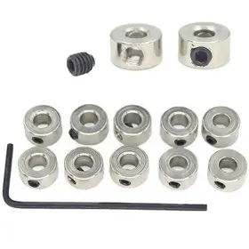 3340831 Hobbypark 15pcs 1/8 Inch Plated Landing Gear Stopper Set Wheel Collar 8x3.1mm /