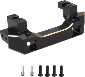 37-7250 Hobbypark 87.8g/pc Heavy Duty Brass Front Bumper Servo Mount For Black