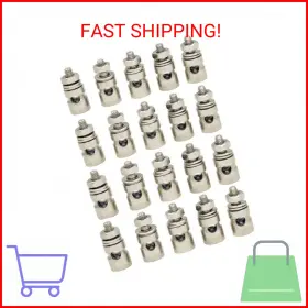 Hobbypark 756970379720 25-pack Adjustable D2.1mm Pushrod Connector Linkage Stoppers Rc Model