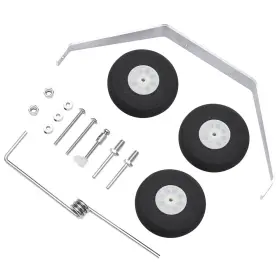 Hobbypark 756970381440 1 Set Aluminum Main Landing Gear Wheel Kit Rc 20 Cm X 10 3
