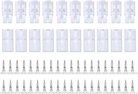 Hobbypark 8541763248 Rc Big Tamiya Style Connector Plugs Unwired 10 Pairs