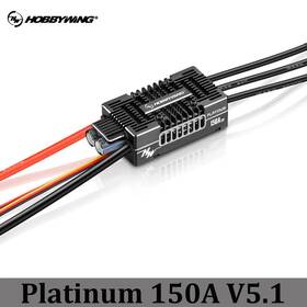 Hobbywing 088718523349 Platinum 150a V5.1 Brushless Electronic Speed Controller