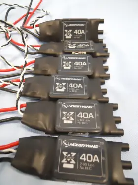F17544 Hobbywing Xrotor 40a Opto Brushless Esc 2-6s For Rc Multicopters Dji Long