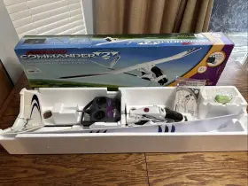 Hbz2600 Hobbyzone The Firebird Commander 2 Untested For Repair Or Parts. Read