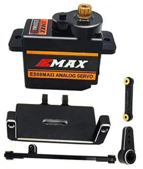 Hsemx24mt Hoplex Rc Servo Emax Steering With Mount Bracket Arm And Combo Pack 2