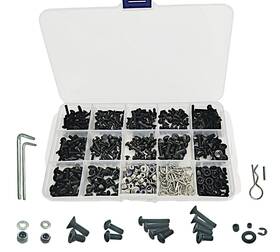 Hoplex Hssw542 522pcs Rc Screws Kit Reapir Tool Box Set Hardware Fasteners Hobby Universa