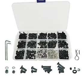 Hssw542 Hoplex 522pcs Rc Screws Kit Reapir Tool Box Set Hardware Fasteners Hobby Universa