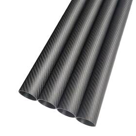Hormy Asd852 500mm 3k Carbon Fiber Tubes 21 23 2pcs Roll Wrapped Twill Matte For Quadcopter