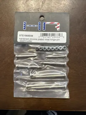 Hradste1568e08 Hot Racing Hardened Chrome Plated Steel Hinge Pin Slash/rustler