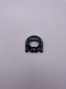 Hratrf18a01 Hot Racing Used Traxxas 4-tec Aluminum Adjustable Motor Mount Black