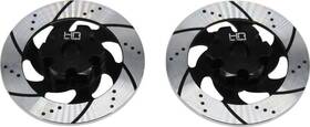 Hot Racing Hratudr10p01 Aluminum Brake Disc Drive Hub For Traxxas Udr