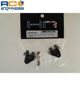Hr-lsbr56lm01 Hot Racing Lsbr56lm01 Aluminum Rear Lower Link Mount Set-super Baja Rey