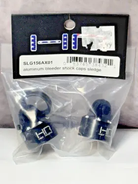 Slg156ax01 Hot Racing Aluminum Bleeder Shock Caps For Traxxas Sledge 2 Bx-21