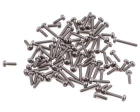 Hot Racing Sxtf14ss Axial Scx24 Stainless M1.4 Round Head Screw Set 81pc Kit Hrasxtf14ss