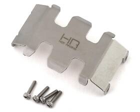 Hot Racing Sxtf332c Axial Scx24 Stainless Steel Center Belly Skid Plate Silver