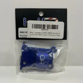 Xmx13m06 Hot Racing Aluminum Gear Cover For Traxxas X-maxx Blue