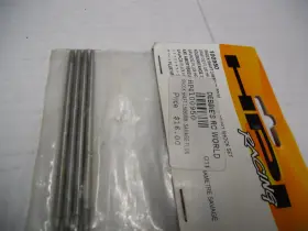 100950 Hpi 3.5 X 90 Mm Savage Flux Hp Bb Shock Shafts Steel Silver 4