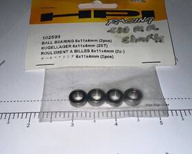 Hpi 102599 Ball Bearing 6x11x4mm Mk294 4 Pieces