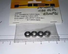 102599 Hpi Ball Bearing 6x11x4mm Mk294 4 Pieces