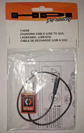 114259 Hpi #114259 Racing Rc Charging Cable Usb To Q32 114259 Hpi #114259 Racing Rc Charging Cable Usb To Q32