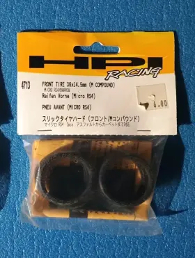 4713 Hpi 4712 Micro Rs4 Narrow Black Medium Compound 2