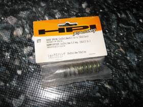 Hpi 6777 Rc 13 X 23 1.6 Mm 5.5 Coil Shock Springs Steel Gold 2