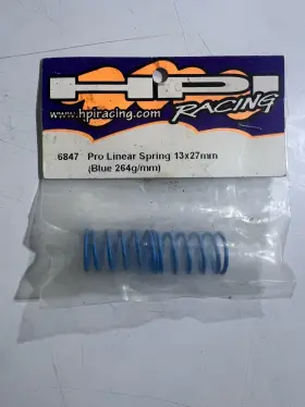 6847 Hpi Pro Linear Spring 13x27mm Blue 264g/mm 1/10 Scale Nitro Touring Rs4