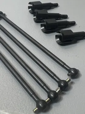 86065 Hpi Savage X Axle And Dogbone Set With Steering