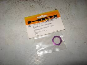 Hpi 87083 Rc R40 M19x0.8 Speed Cw Locking Nut Aluminum Purple 1