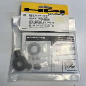 Hpi 87118 Racing Gear Set For Back Plate Nos