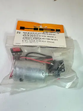 87136 Hpi Motor And Switch Set With Pinion For Unit. #87136