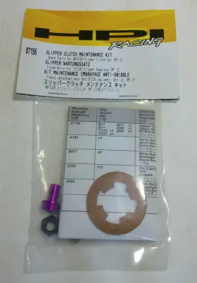 87156 Hpi Slipper Clutch Maintenance Kit New Discontinued