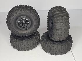 Hpi 944258677729 2.2 Rover Competition Rock Crawler Tires 4 Mounted On Wheels