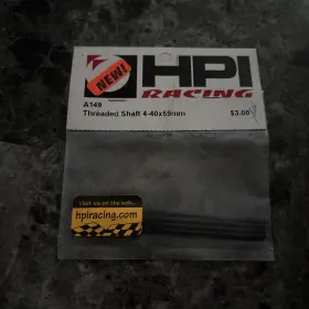 A149 Hpi B2 Rc 4-40 X 59 Mm Threaded Rods Steel Black 4