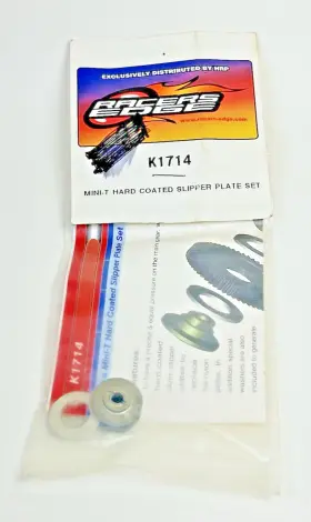 K1714 Hpi Racers Edge Losi Mini T Hard Coated Slipper Plate Set Rc Parts New Rare