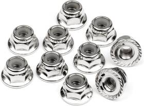 Hrp Level 3 Products Hpi103729 103729 Serrated Flange Lock Nut M4 10