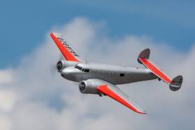 Hrp Rgra1400 Rage R/c Lockheed Electra Micro Rtf Airplane