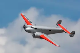 Rgra1400 Hrp Rage R/c Lockheed Electra Micro Rtf Airplane