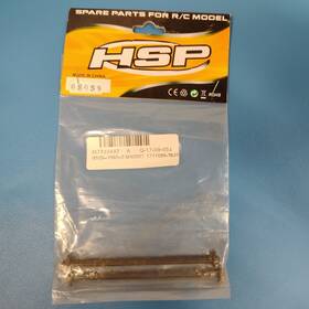 Hsp 81018 89.5mm Steel Dogbone Driveshafts - 08059 Maverick Strada Mv22129