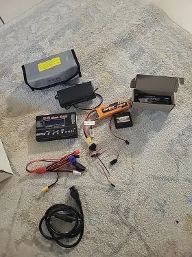1s-6s Htrc 631517603660 Lot Lipo Charger Rc Balance Fast Discharger With Batteries