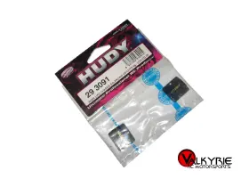 293091 Hudy Rc Xray 6g Low Cg Chassis Weighs Brass Black 2