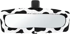 Cz13 Huisefor Cow Print Car Rear View Mirror Cover Interior Accessories For Women Fash