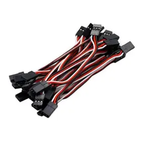 X2019051316 Hxchen 20pcs 3pin Servo Extension Cable Male To Lead Wire Connectors Balance
