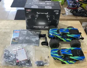 H16gt Hyper Go 1601s Rc Truck 4wd 1 16 - Blue/green No Remote Control