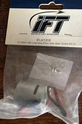 Ift Iflh1310 370 Motor With Long/deep Pinion Gear Rear Evolve 300 Cx