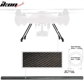Hay72.06.05 Ikon Motorsports 0.02 Inch Tube Pipe Agriculture Drone Landing Stand 24 0.4 Od