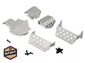 Injora Craw18332 A11 Craw18332 All - Stainless Steel Skid Plate And Axles Armor Trx-4